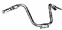 Ape hangers come in assortment of sizes