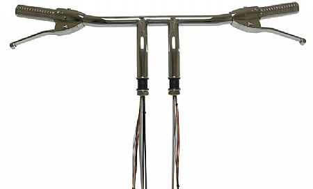 Custom motorcycle handlebars chrome handlebars